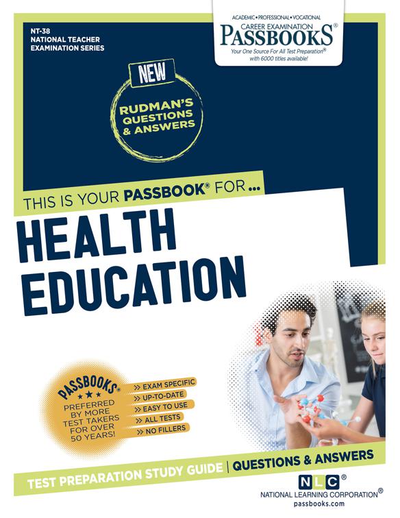 HEALTH EDUCATION, National Teacher Examination Series (NTE)
