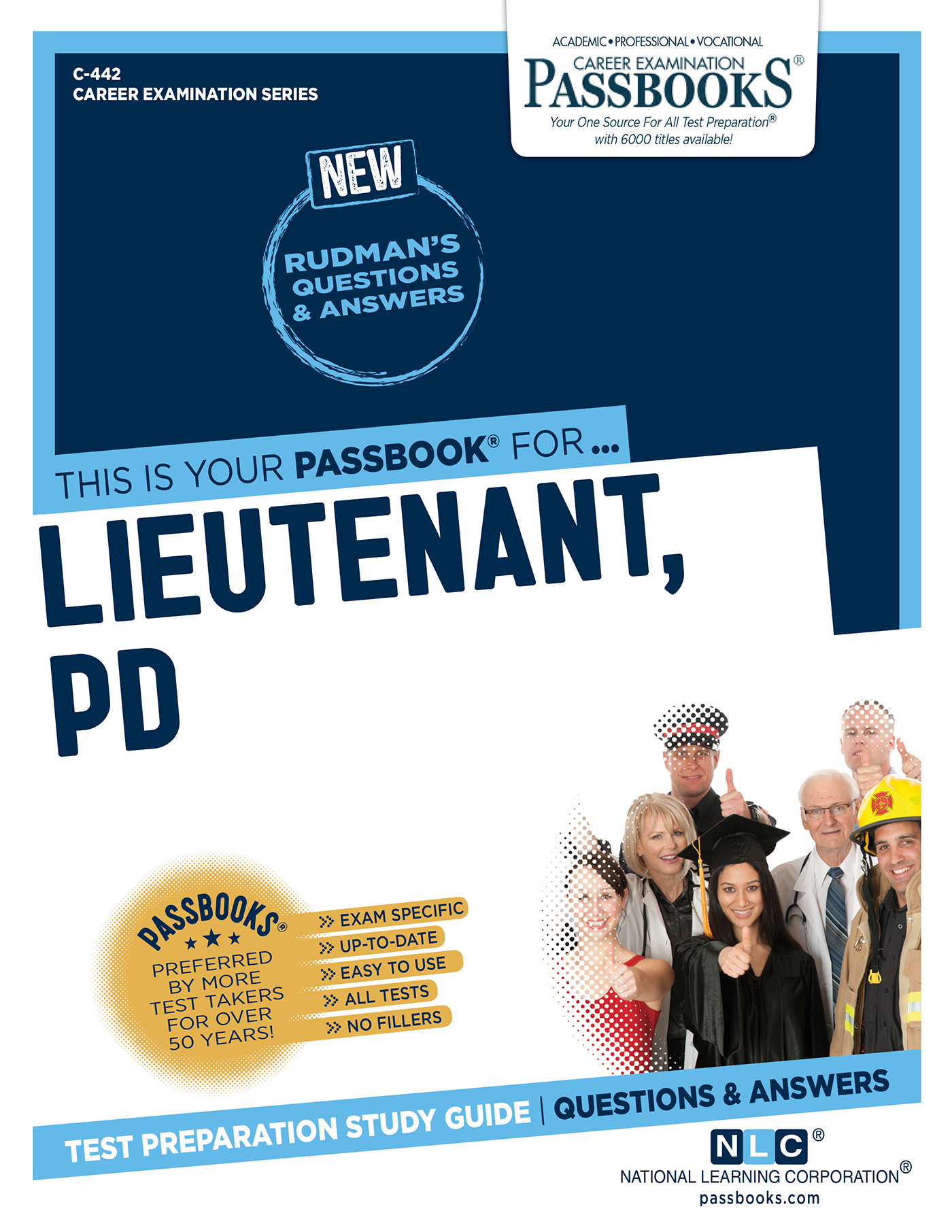 Lieutenant Police Department, Career Examination Series
