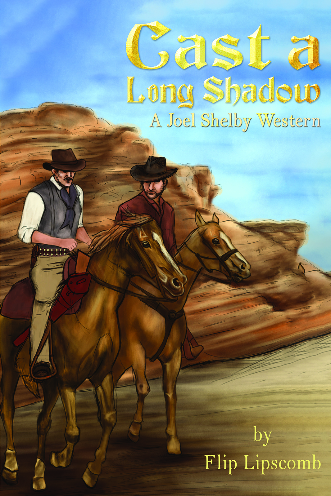 This image is the cover for the book Cast a Long Shadow