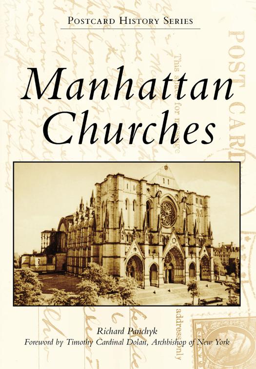 Manhattan Churches, Postcard History Series