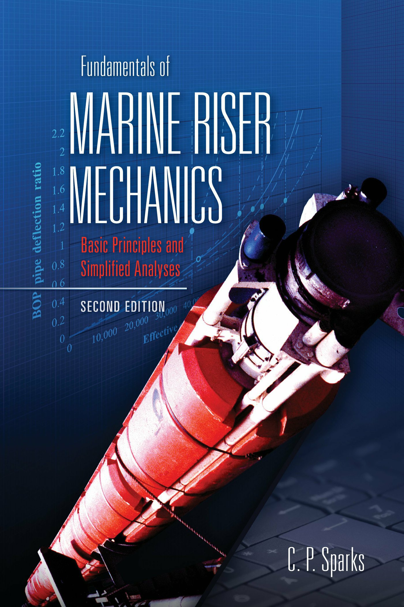 This image is the cover for the book Fundamentals of Marine Riser Mechanics