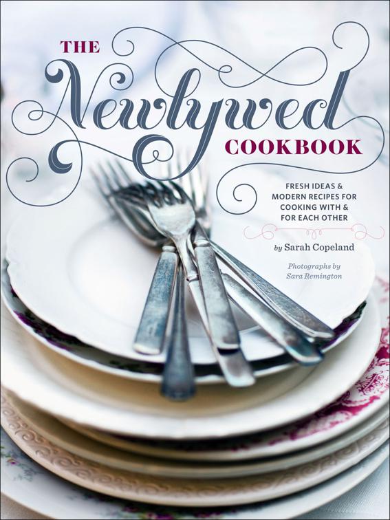 This image is the cover for the book Newlywed Cookbook