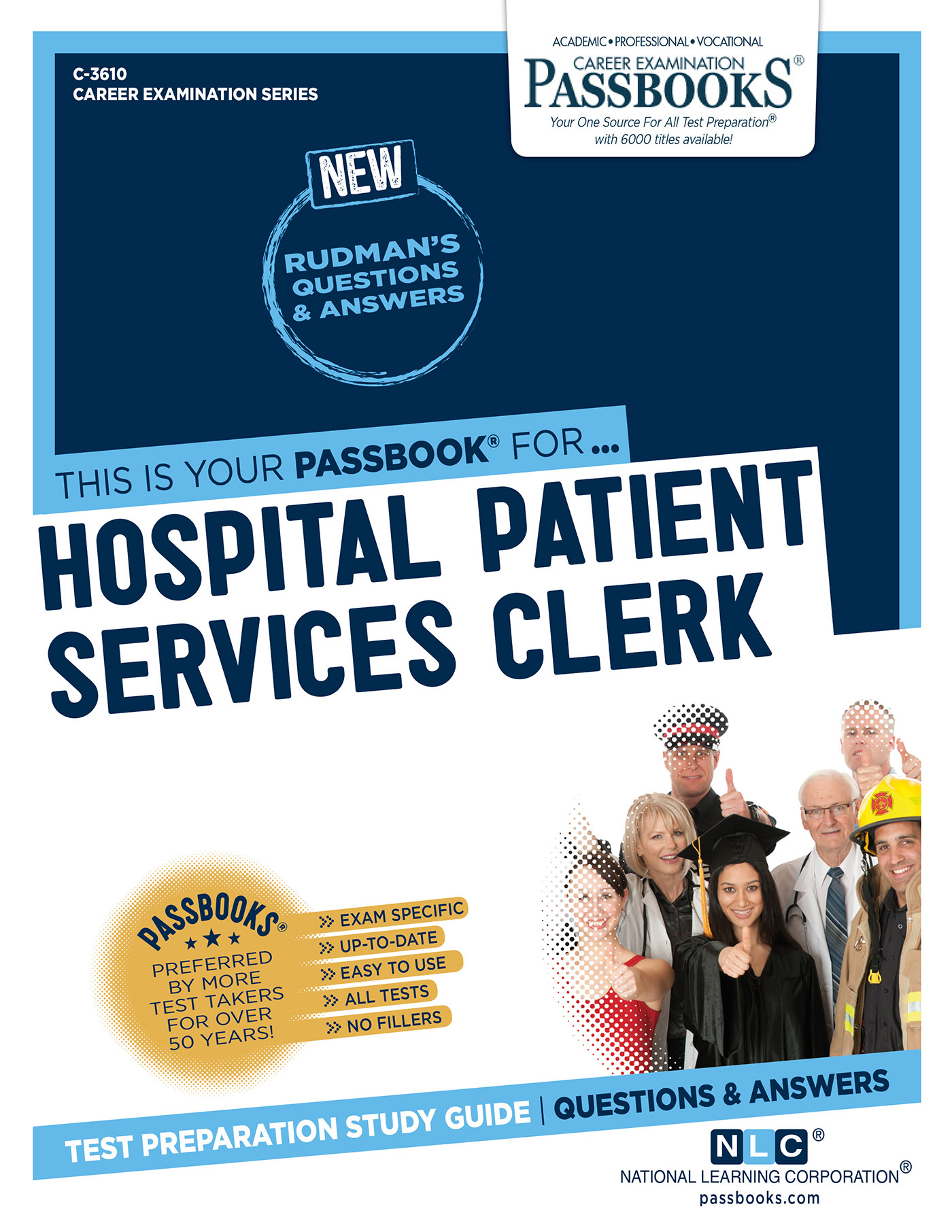 Hospital Patient Services Clerk, Career Examination Series