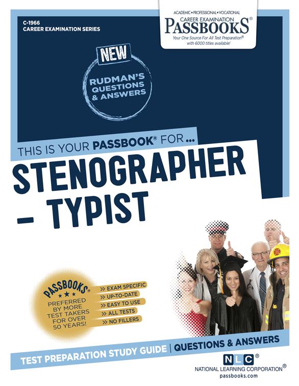 Stenographer-Typist, Career Examination Series