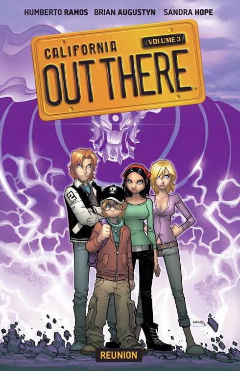 This image is the cover for the book Out There Vol. 3, Out There