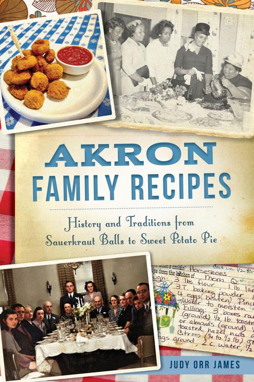Akron Family Recipes, American Palate
