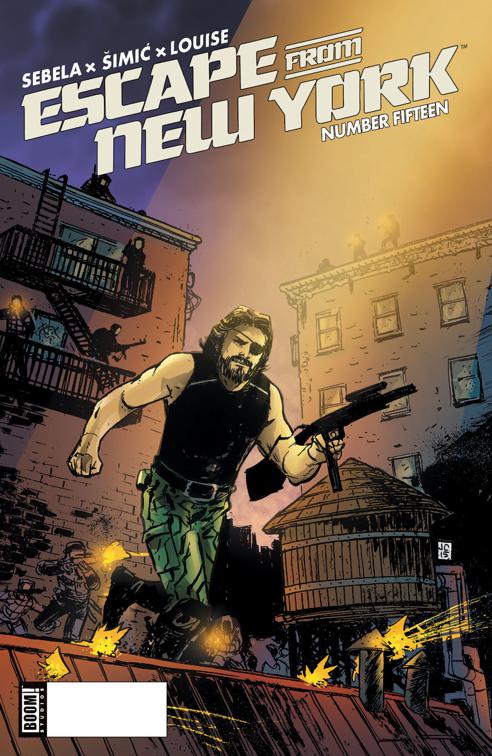 This image is the cover for the book Escape from New York #15, Escape from New York