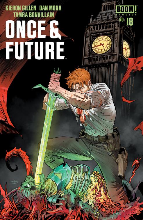 This image is the cover for the book Once & Future #18, Once & Future