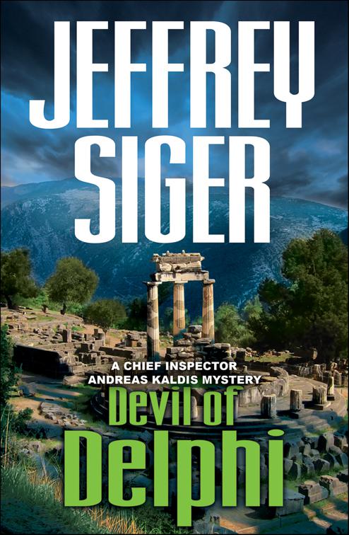 Devil of Delphi, Chief Inspector Andreas Kaldis Mysteries