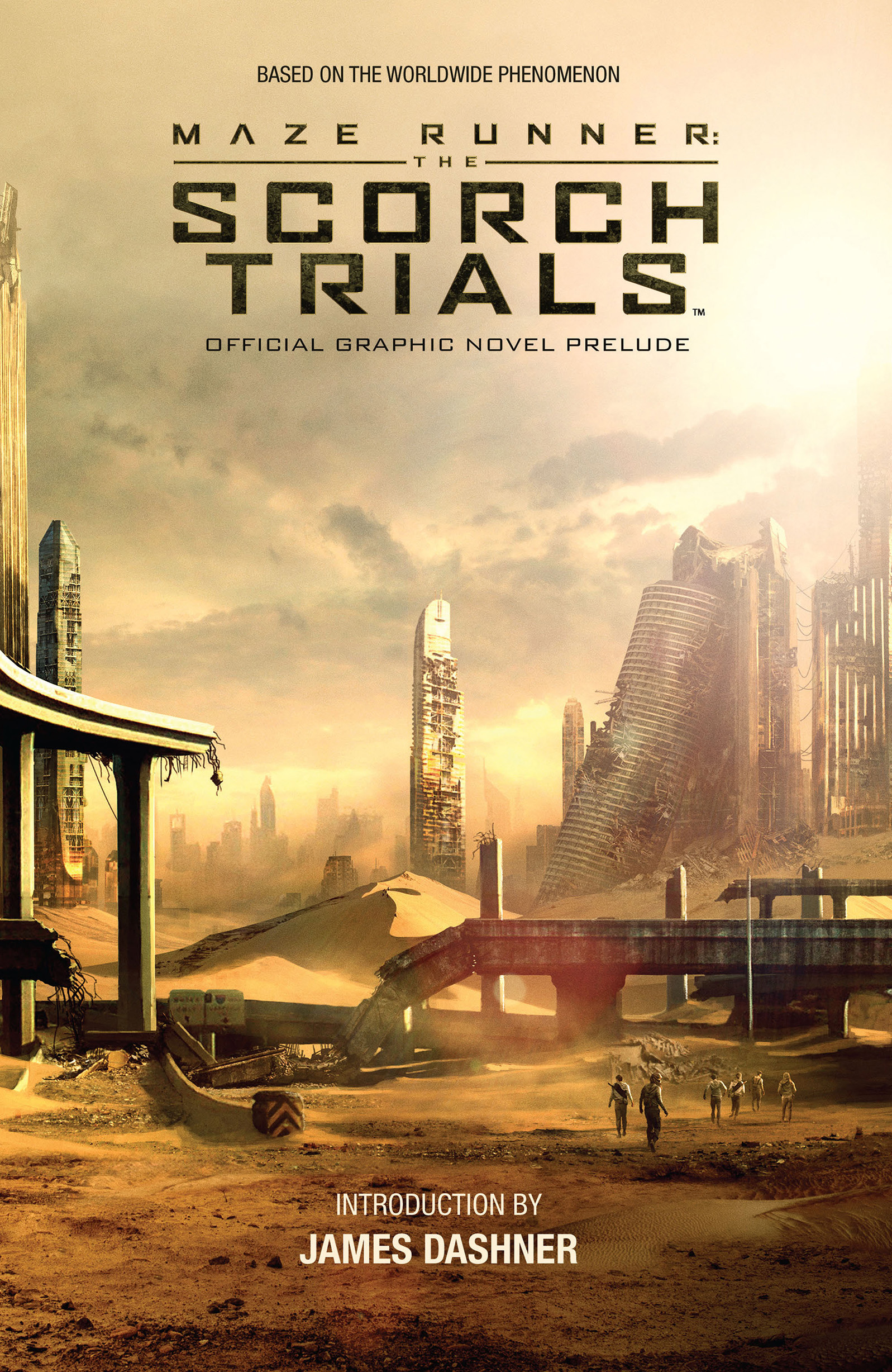 This image is the cover for the book Maze Runner: The Scorch Trials Official Graphic Novel Prelude, Maze Runner