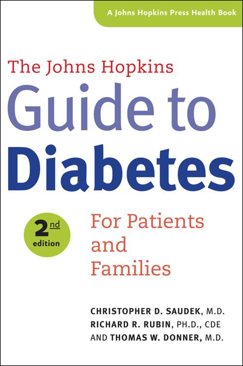 Johns Hopkins Guide To Diabetes, A Johns Hopkins Press Health Book