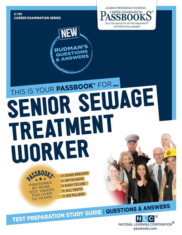 Senior Sewage Treatment Worker, Career Examination Series