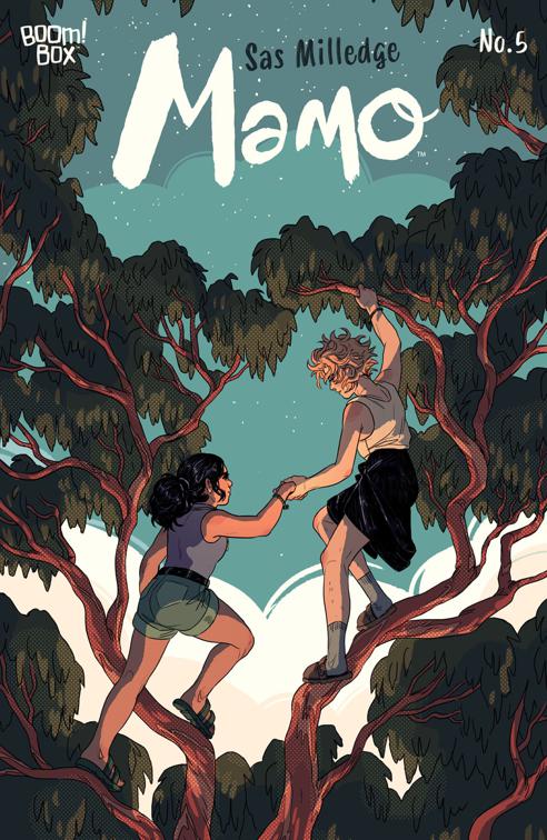 This image is the cover for the book Mamo #5, Mamo