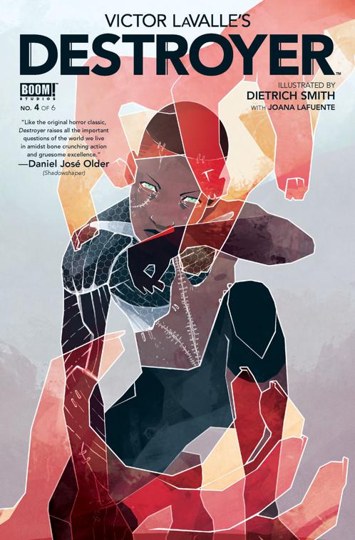 This image is the cover for the book Victor LaValle's Destroyer #4, Victor LaValle's Destroyer