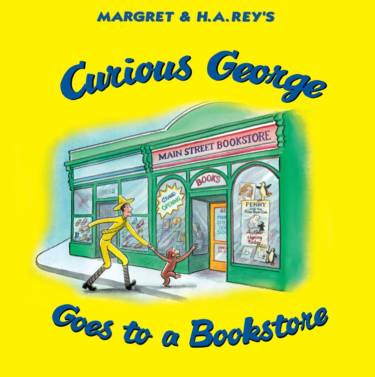Curious George Goes to a Bookstore, Curious George