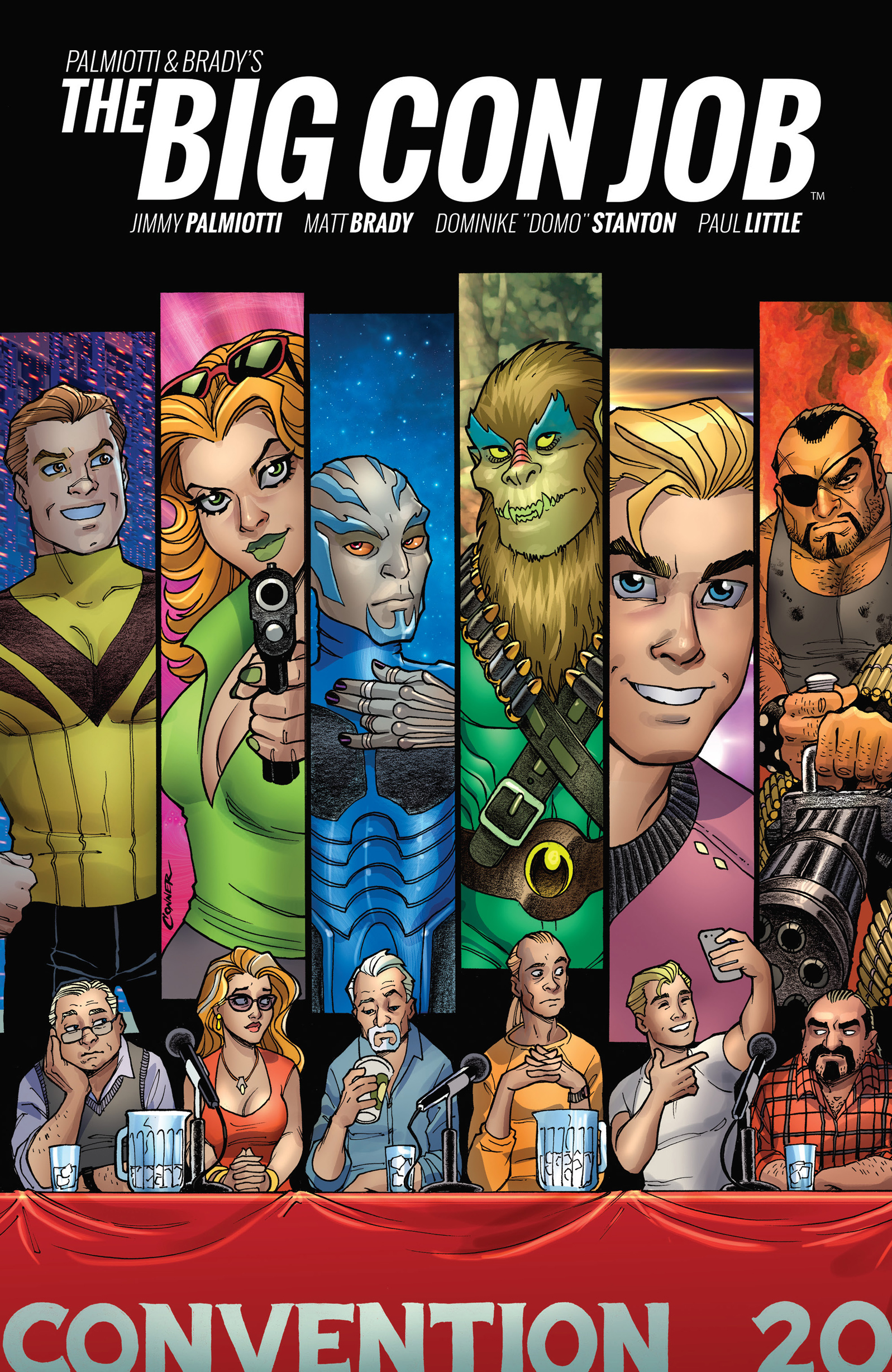 Palmiotti and Brady&#x27;s The Big Con Job