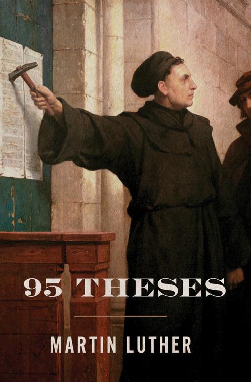This image is the cover for the book 95 Theses