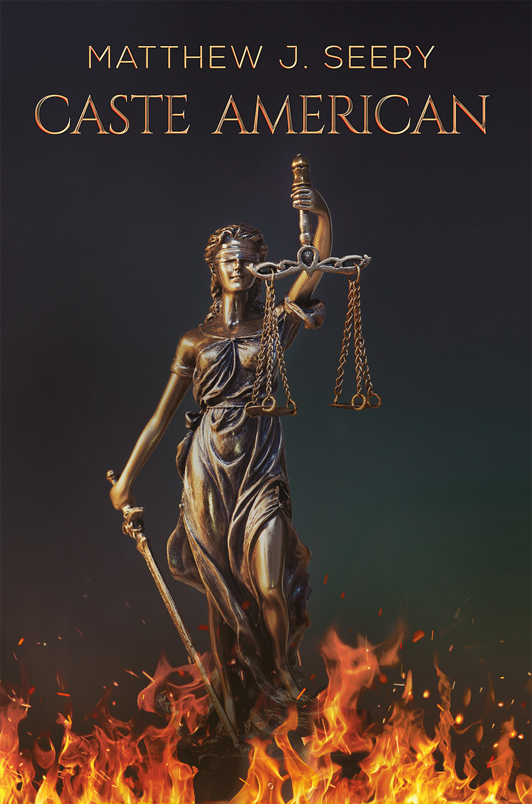 This image is the cover for the book Caste American