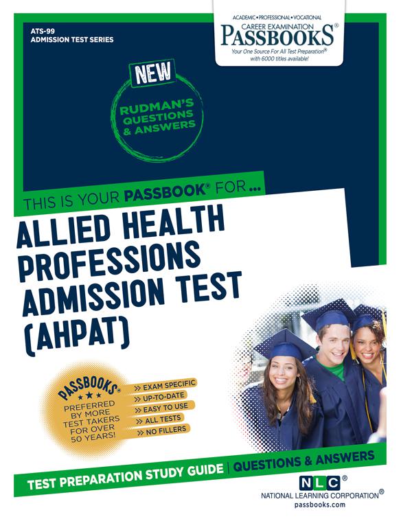 ALLIED HEALTH PROFESSIONS ADMISSION TEST (AHPAT), Admission Test Series