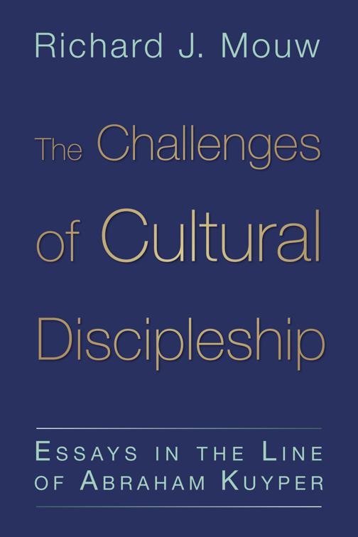 The Challenges of Cultural Discipleship