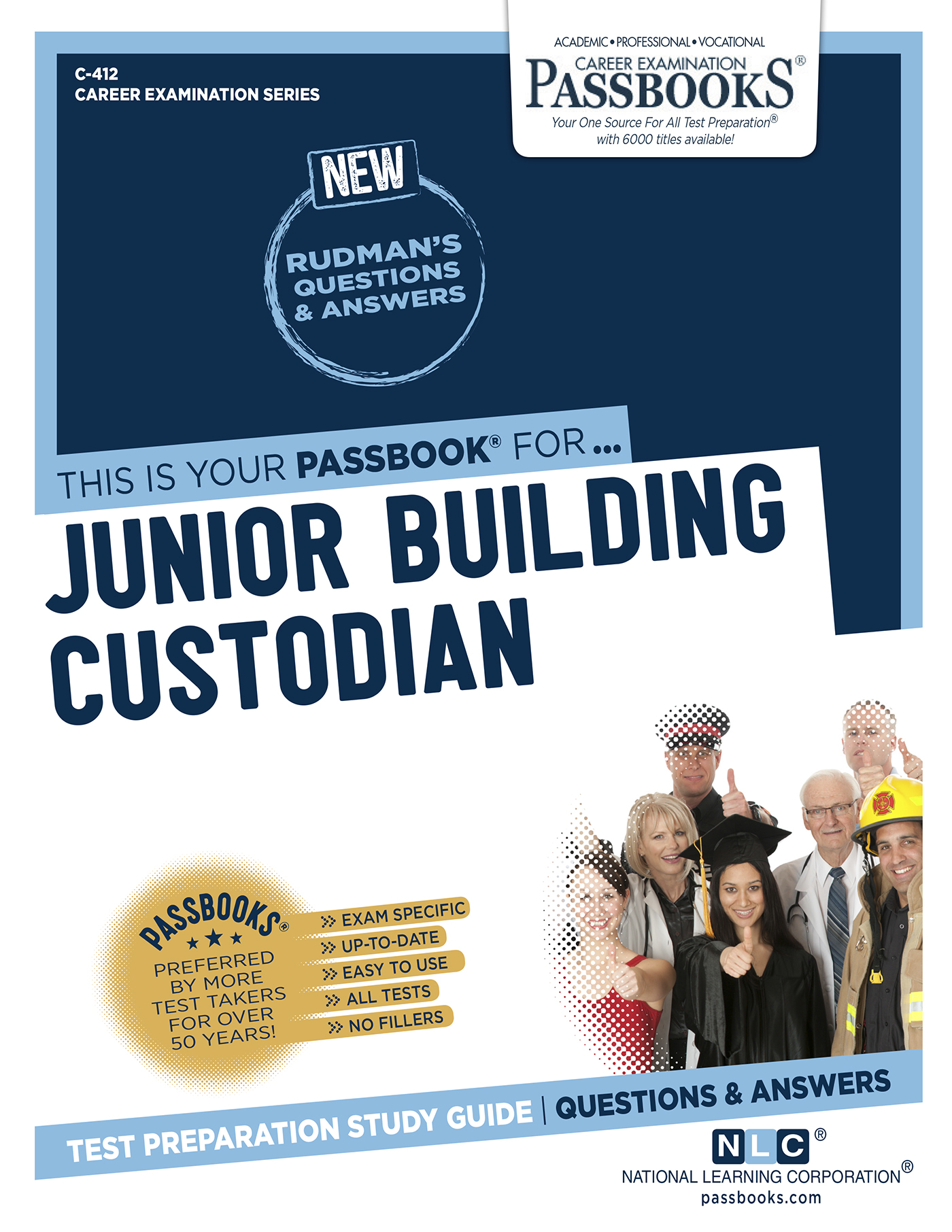 Junior Building Custodian, Career Examination Series