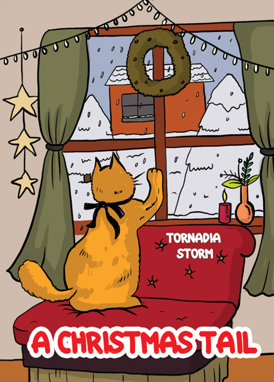 This image is the cover for the book A Christmas Tail