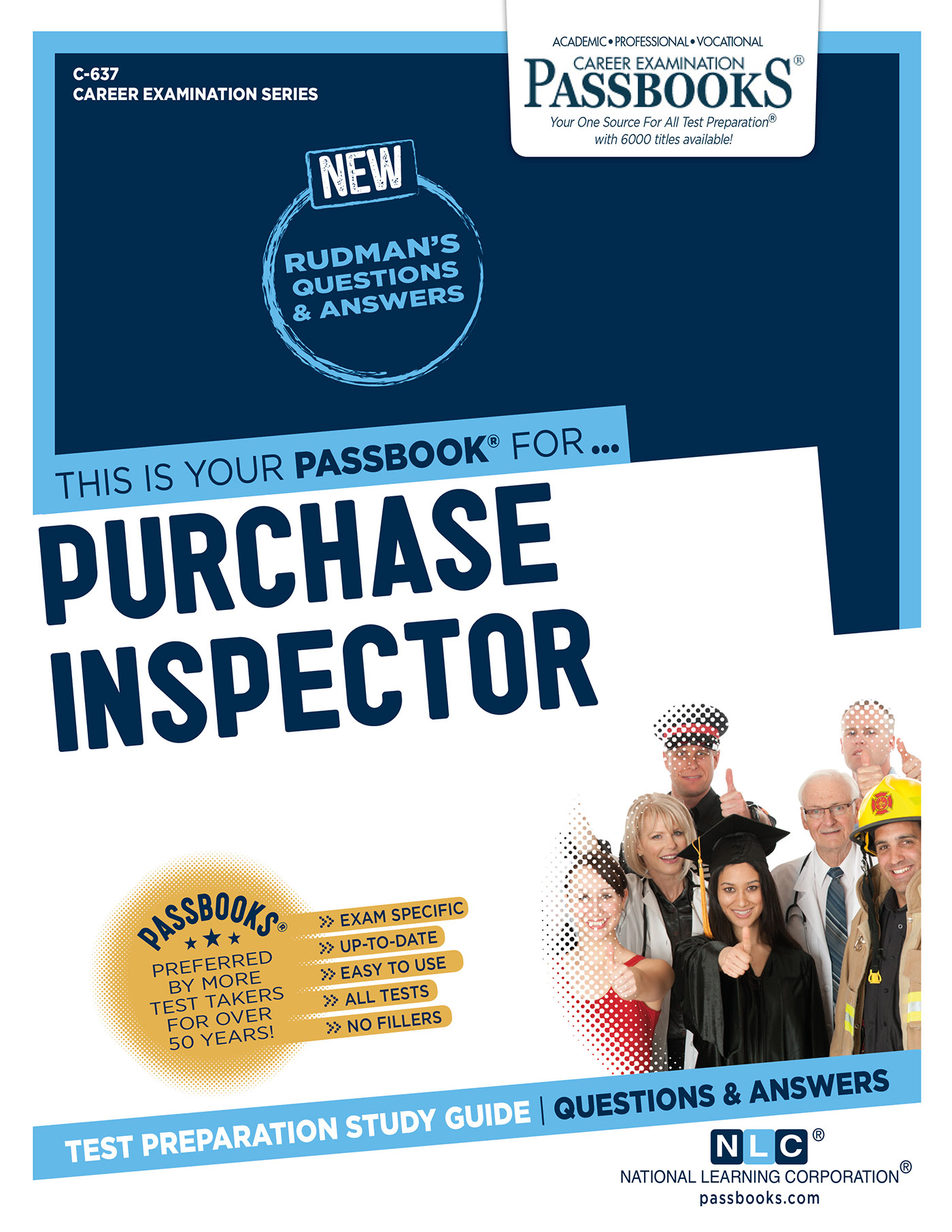 Purchase Inspector, Career Examination Series