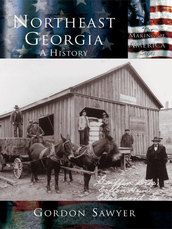 This image is the cover for the book Northeast Georgia, Making of America