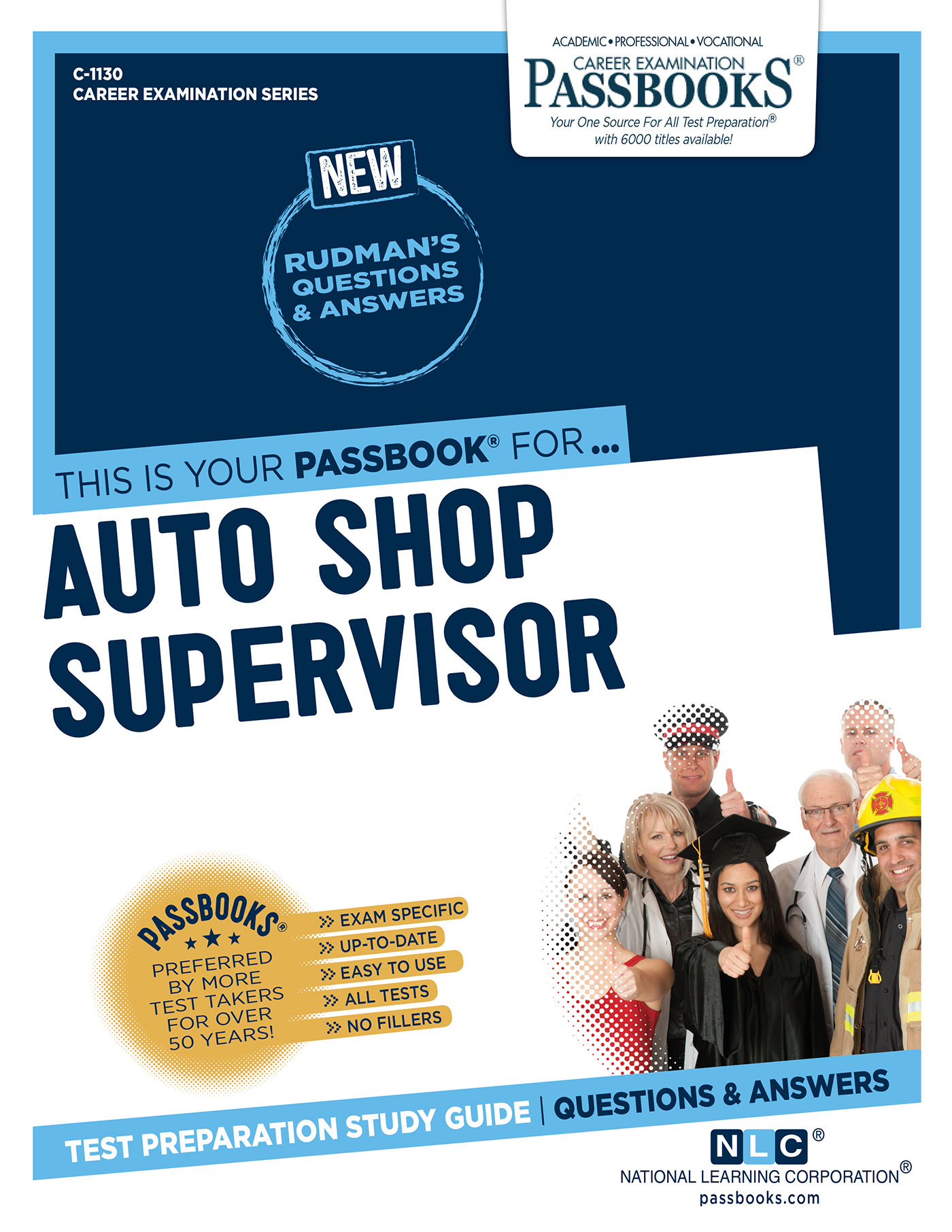 Auto Shop Supervisor, Career Examination Series