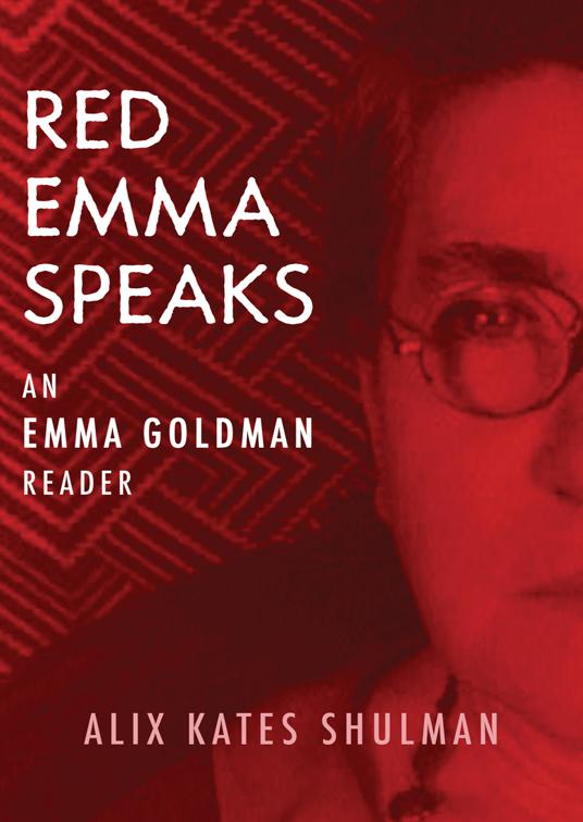 This image is the cover for the book Red Emma Speaks