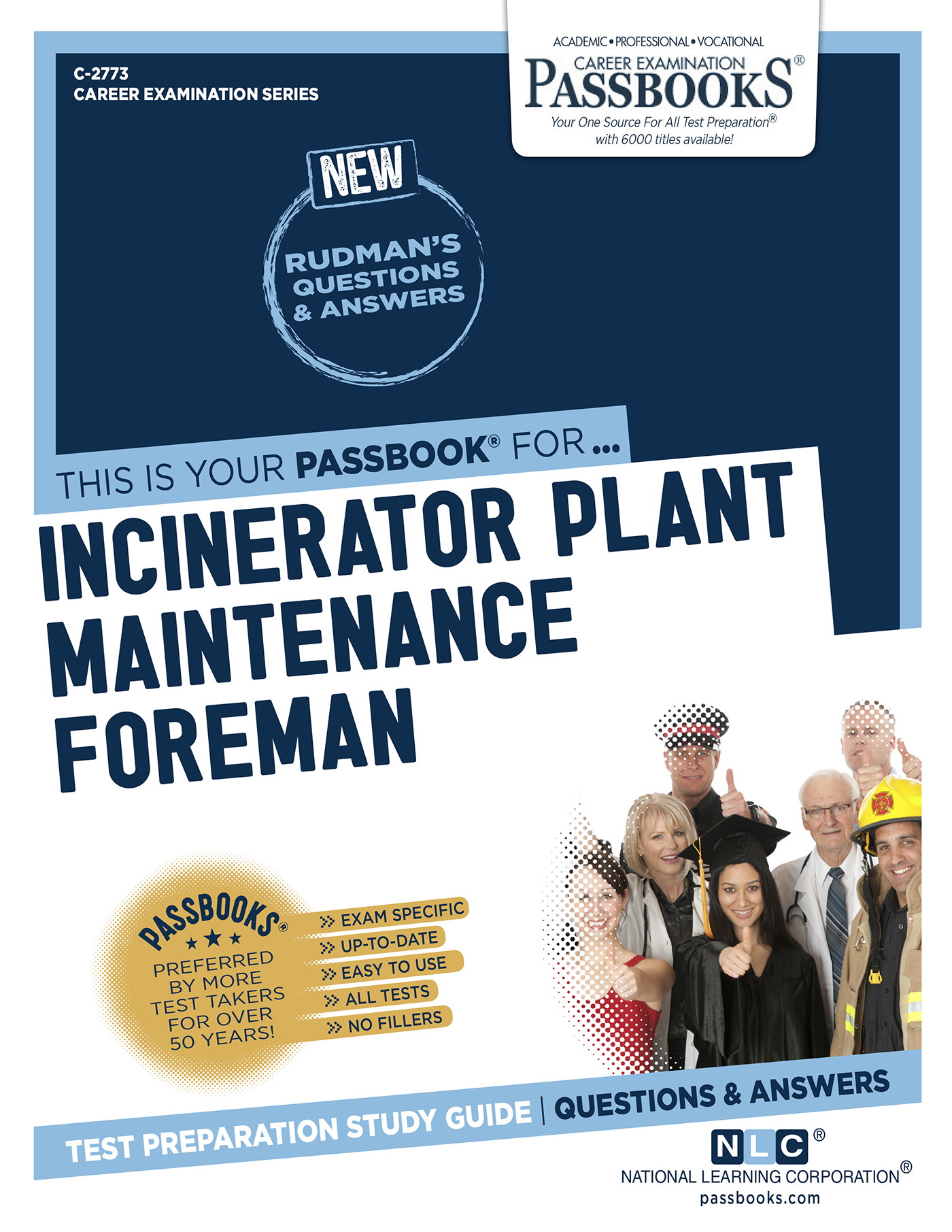 Incinerator Plant Maintenance Foreman, Career Examination Series