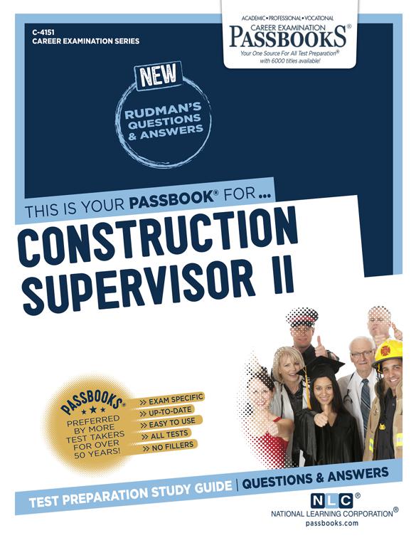 Construction Supervisor II, Career Examination Series