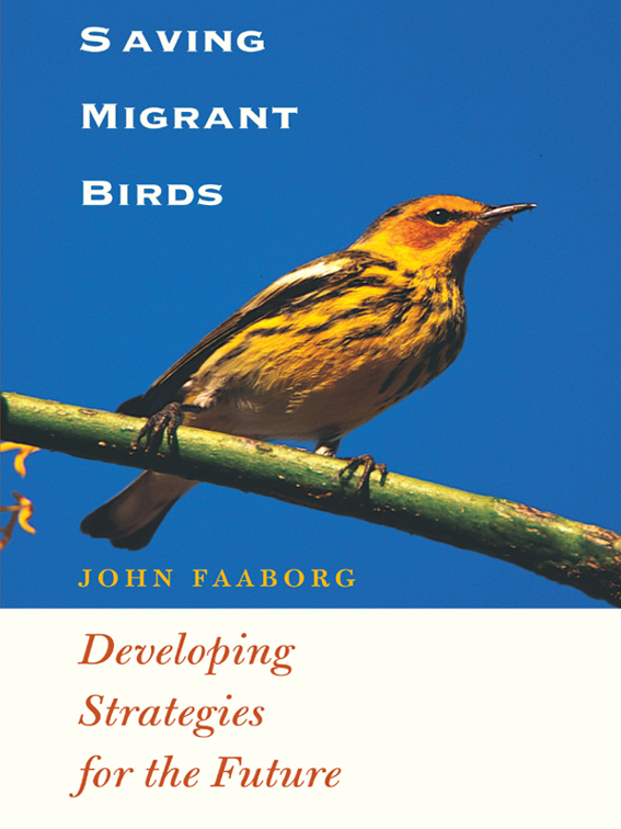 Saving Migrant Birds, Corrie Herring Hooks Series