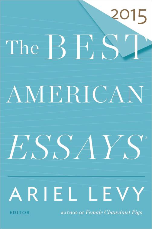Best American Essays 2015, The Best American Series