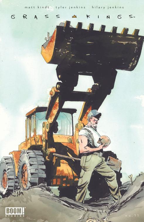This image is the cover for the book Grass Kings #11, Grass Kings