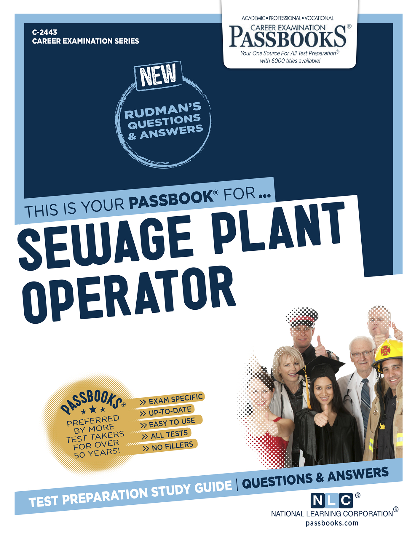 Sewage Plant Operator, Career Examination Series