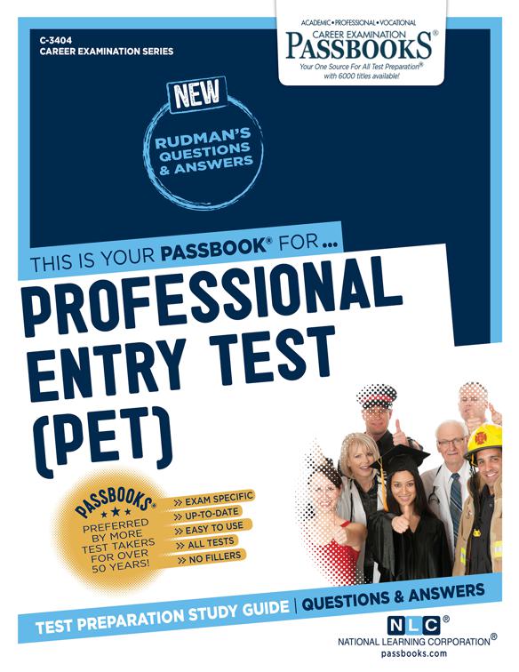 Professional Entry Test (PET), Career Examination Series
