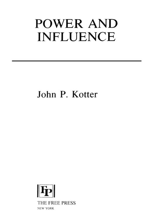 Power and Influence