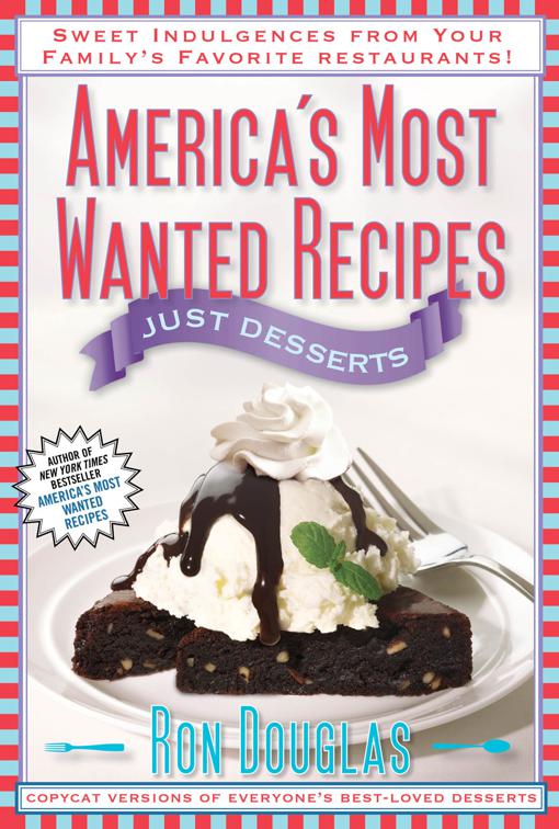 America&#x27;s Most Wanted Recipes: Just Desserts, America&#x27;s Most Wanted Recipes