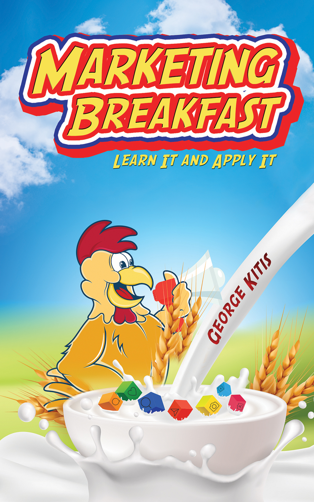 This image is the cover for the book Marketing Breakfast