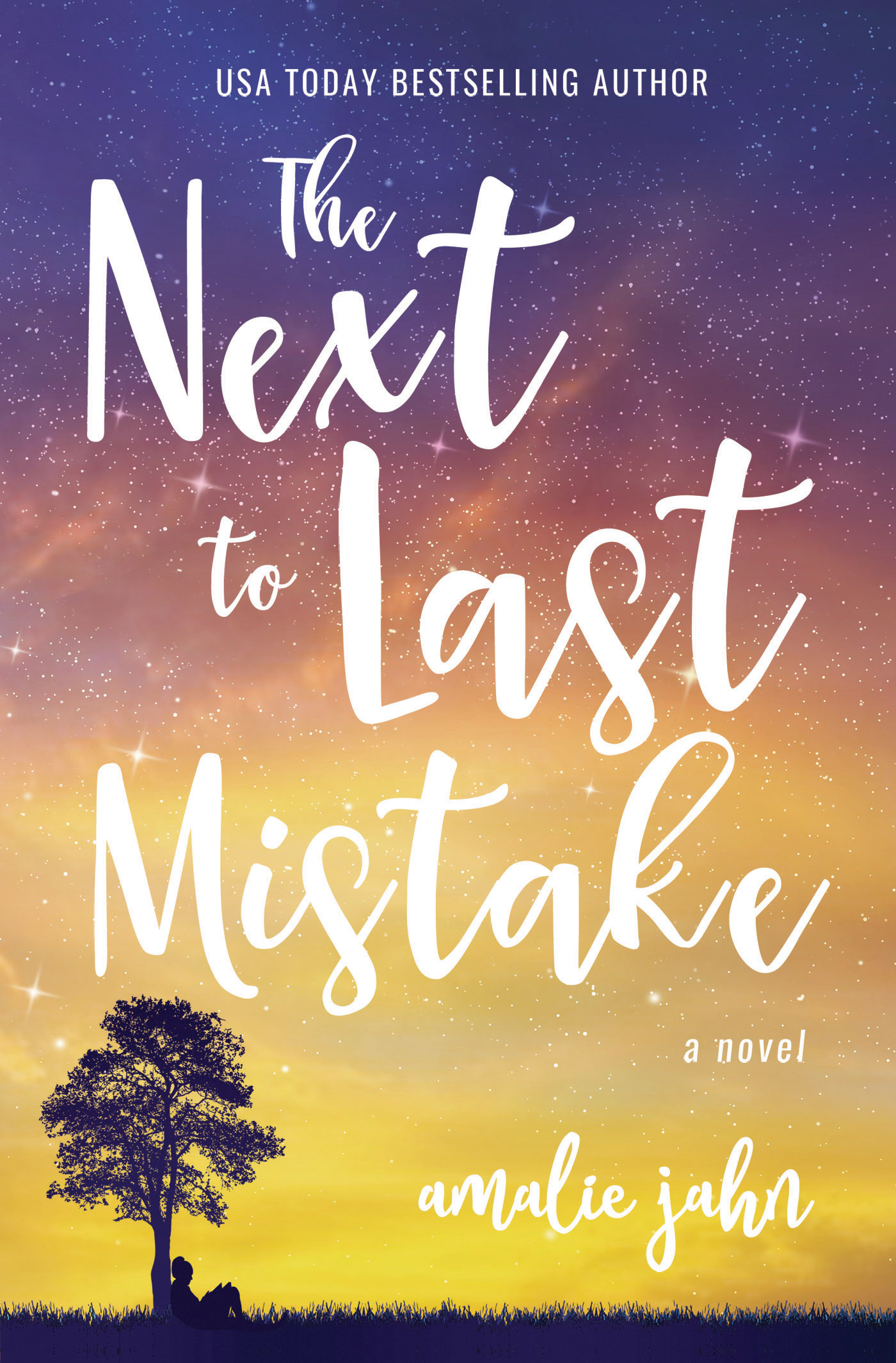 This image is the cover for the book Next to Last Mistake