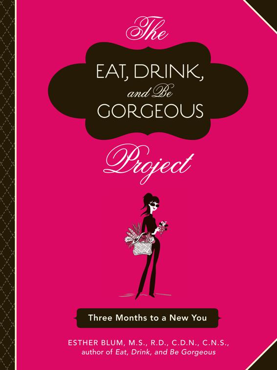 Eat, Drink, and Be Gorgeous Project