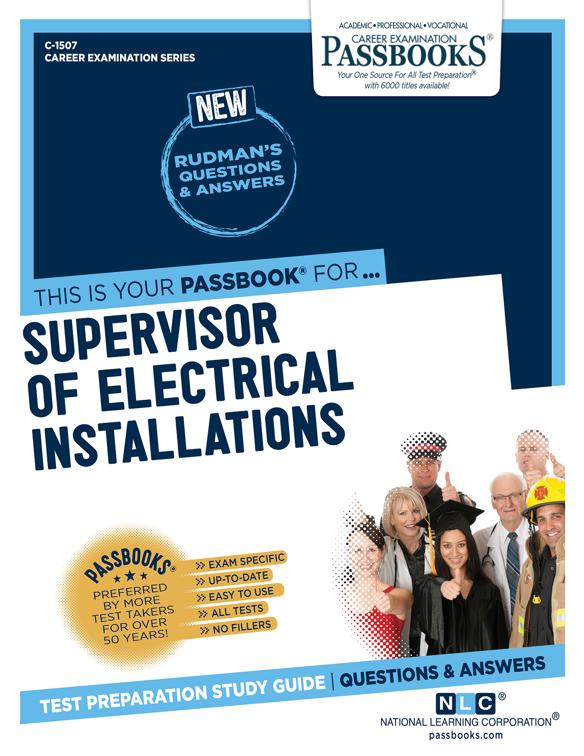 Supervisor of Electrical Installations, Career Examination Series