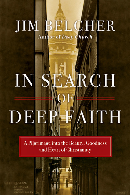 This image is the cover for the book In Search of Deep Faith