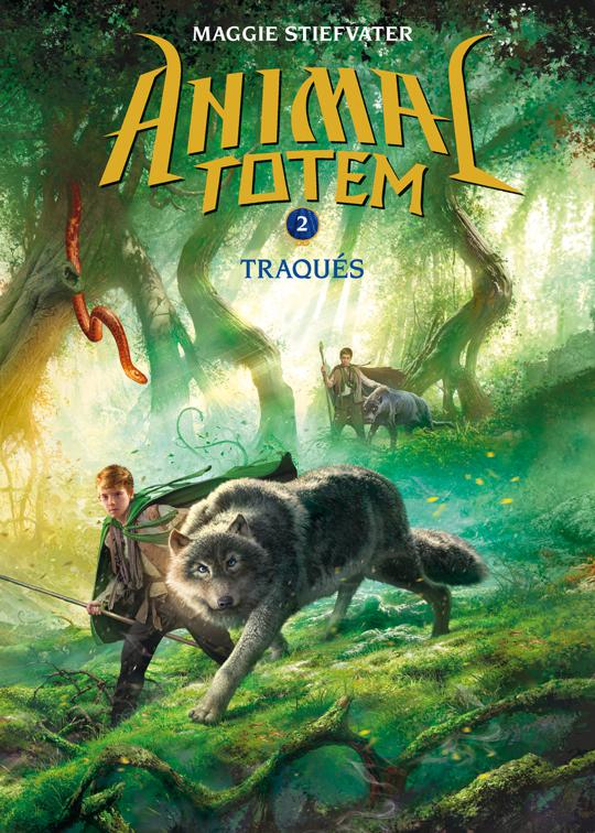 This image is the cover for the book Animal totem : N° 2 - Traqués, Animal totem