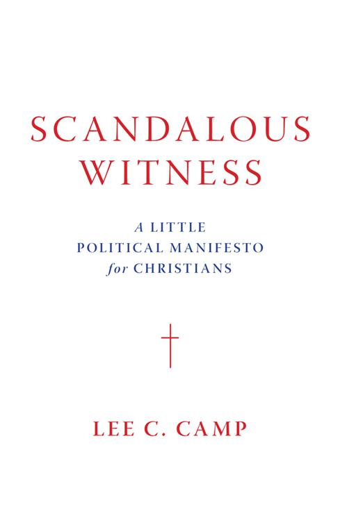 This image is the cover for the book Scandalous Witness