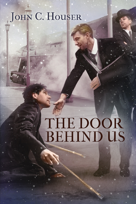 This image is the cover for the book The Door Behind Us