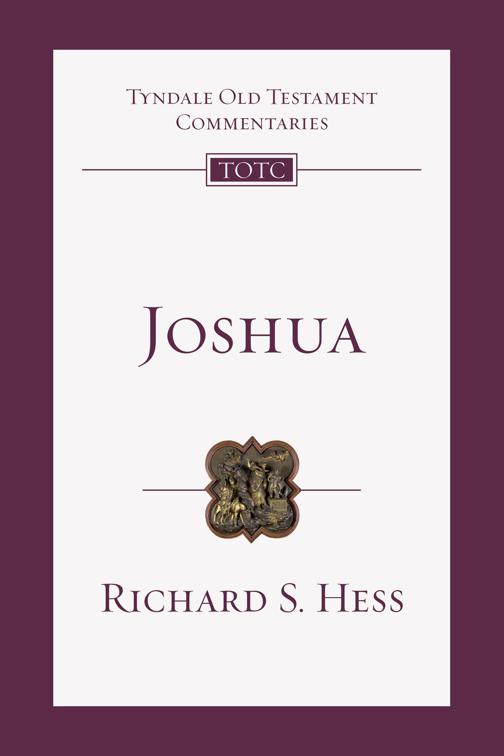 Joshua, Tyndale Old Testament Commentaries
