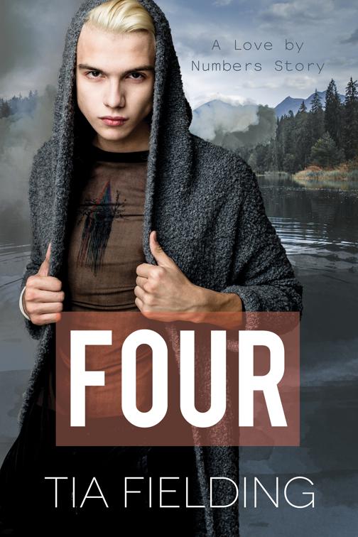 This image is the cover for the book Four, Love by Numbers