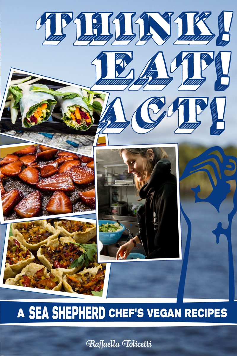 This image is the cover for the book Think! Eat! Act!